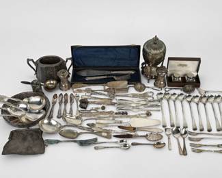 Group of Silver Plated Items
