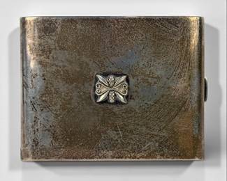 Battin Sterling Cigarette Case
