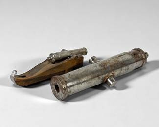 (2) Vintage Spanish Cannons
