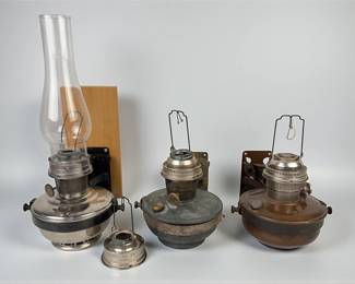 (3) Aladdin Oil Lamps
