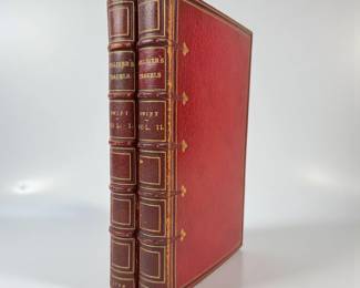 (2 Vol) First & Second Editions of Jonathan Swift's Gulliver's Travels
