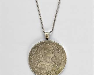 1897 Silver Coin Necklace
