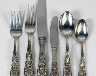 (82pc) International Richelieu Sterling Flatware Set

