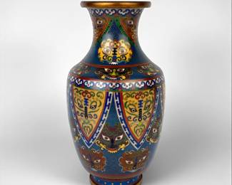 Antique Chinese Cloisonne Vase

