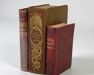 (3) Antique Books
