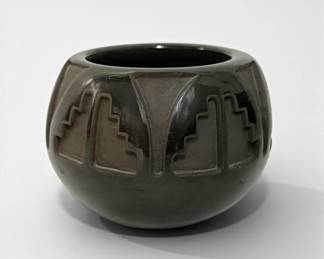 Effie Garcia Santa Clara Pottery Bowl
