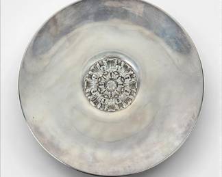 Reed & Barton Floral Sterling Tray
