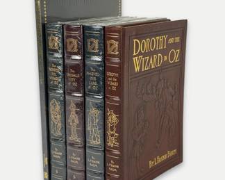 (4) Easton Press L. Frank Baum Oz Books
