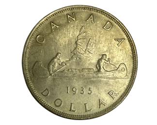 1935 Canadian Silver Coin
