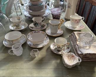 Tea Cups, Linens