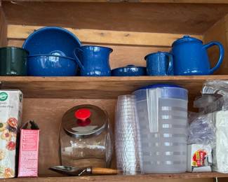 Enamelware, Vintage, Plastic