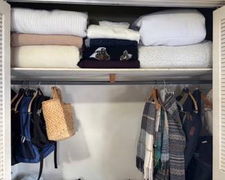 Blankets, Back Packs, Shawls