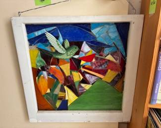 Antique Stain Glass Window