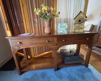 Pine Sofa Table, Screen