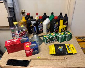 Brake Pads, Oil Filters, Oil