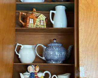 Collection of Teapots, Pitchers