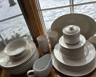 White Dinnerware