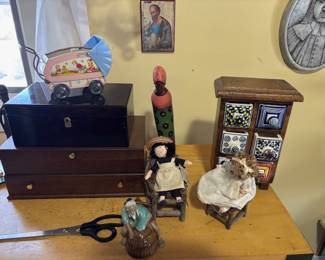 Jewelry Boxes, Dolls