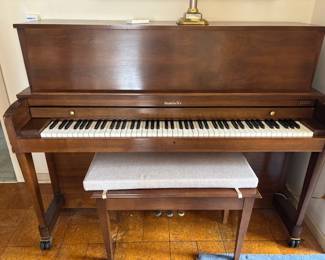 Baldwin Hamilton Piano w/Bench