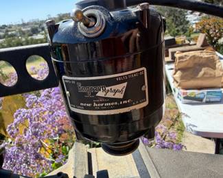 vintage New Hermes Engravograph manual engraving machine