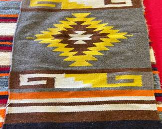 Mexican Zapotec Wool Rug
