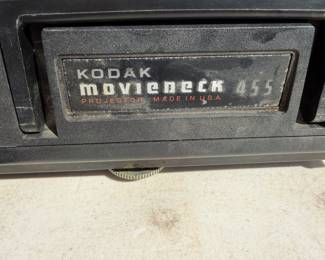 Kodak Projector 8MM & Super 8 Film Projector 455 Moviedeck & Carrying Case