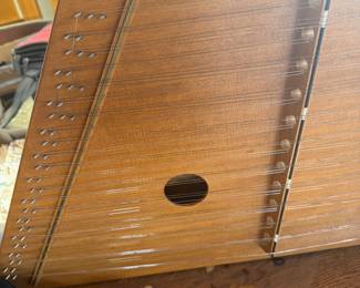 hammered dulcimer, a traditional string instrument