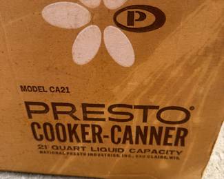 vintage Presto Cooker-Canner 21-quart Model ca21