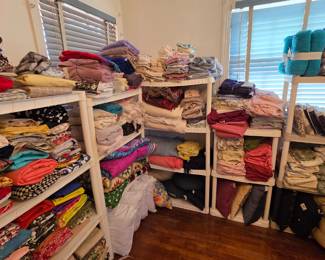 vintage fabric, vintage linens