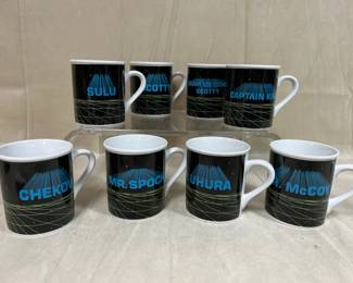 Hamilton Collection Star Trek Character Mug Set