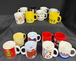 Waechtersbach Mugs with Theme of Music Learning