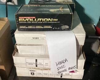 Honda brake pads and discs