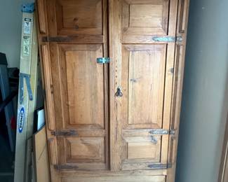 $850 solid wood armoire 