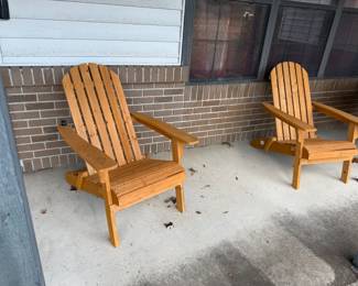 Adirondack chairs $20 each