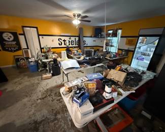 Walk through set up for garage