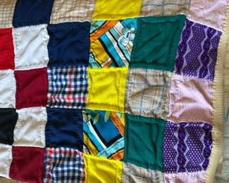 2x2 handmade polyester quilt 
