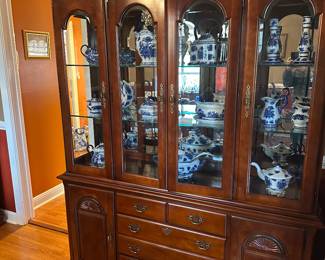 Cherry china cabinet