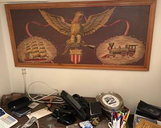 American eagle wall hanging