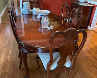 Cherry table and chairs