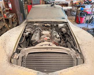 1971 Chevrolet Corvette.  Numbers Matching – Big Block & Transmission Custom Fender Flairs – Garage Kept  Brand New Chrome Hooker Headers & Side Pipes in the Box Not running – Has Keys Great Barn Find VIN 194371S106517