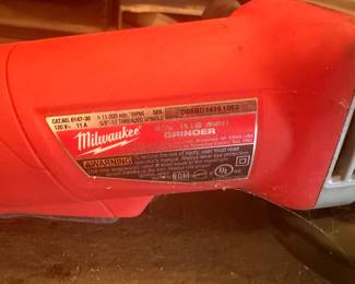 Milwaukee 11 Amp 4-1/2" Corded Angle Grinder