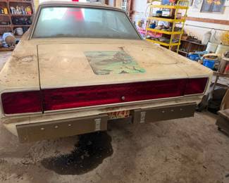 1966 Dodge Cornet 500 Mild custom (one of one) – Garage Kept – Rust Free Original 383, 4 – speed manual Not running – No Keys Great Barn find Only one owner – Have Certicard (Certified Quality Assurance Card)   Numbers matching on Engine, Transmission, Differential & Radiator  VIN  WP23G 67 263402    P4X WWI T3 SG 0422