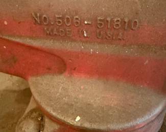 vintage Craftsman Table Vise (model 506-51810)