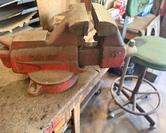 vintage Craftsman Table Vise (model 506-51810)