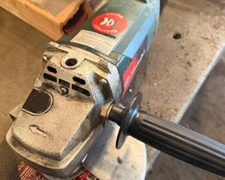 Metabo corded electric angle grinder