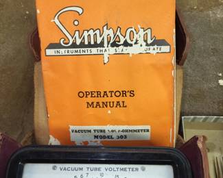 VACUUM TUBE VOLTMETER