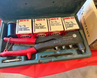 Marson HP-2 Professional Hand Riveter Kit
