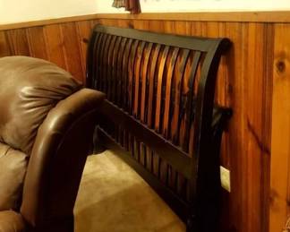 SLEIGH BED FRAME
