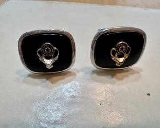Onyx Elk cufflinks