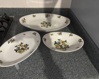 3 German serving dishes